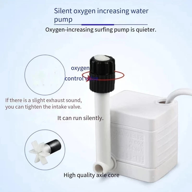 Weiting Aquarium Small Fish Tank Mini Desktop Aquarium Creative Gold Fish Tank LED Lighting Comes with Filter Household Fish Tan